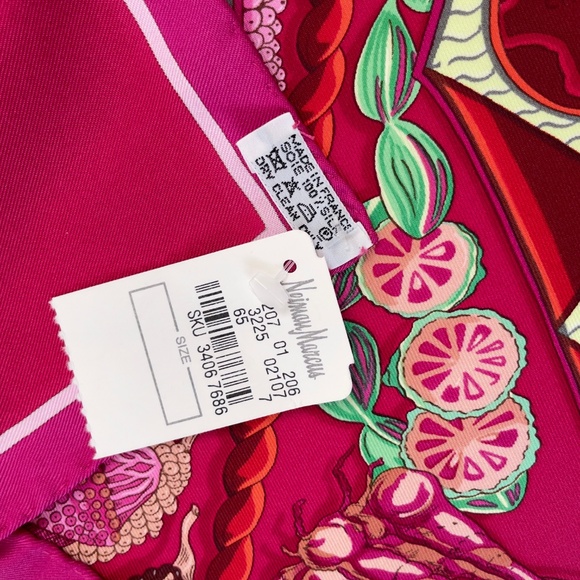 NWT Vintage Hermes Scarf “Aux Pays des Épices” - Picture 5 of 9